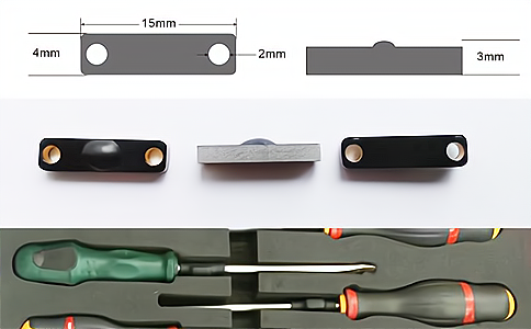 工具手術器械管理抗金屬標簽UT8157 - 相關產品圖